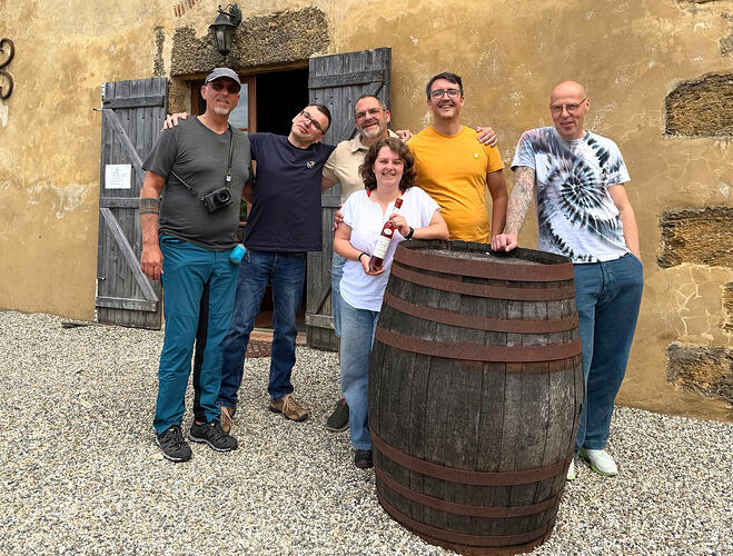 Domaine Poutëou Abschied 1