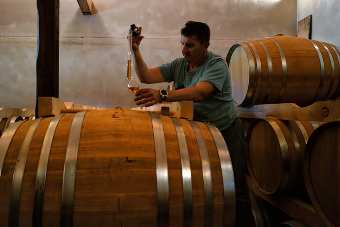 Domaine Hontambere Fasstasting 2