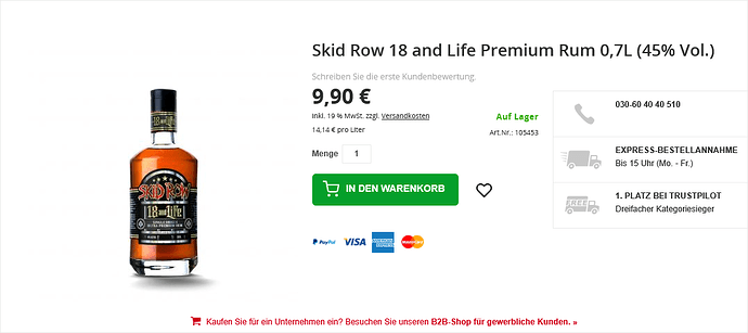Screenshot 2026-08-28 at 18-41-02 Skid Row 18 and Life Premium Rum 0 7L (45_ Vol.) - Dominikanischer Rum - Beliebte Rum Herkunftsländer - Rum Urban Drinks Deutschland